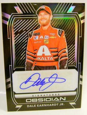 DALE EARNHARDT JR AXALTA AUTO OBSIDIAN CHRONICLES NASCAR PANINI
