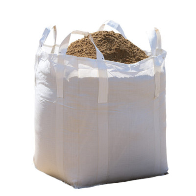 Heavy Duty FIBC Bulk Bag 1 Ton, Open Top Flat Bottom, Super Sack