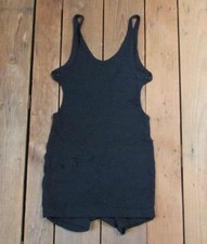 Vintage Antique Superior Togs Knit Wool Bathing Suit Womens Swimsuit Victorian