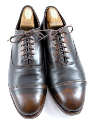 Allen Edmonds ''PARK AVENUE'' Cap-Toe Oxfords 9 E Vintage Hickory DISCONTD(508N)