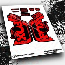 AUTOCOLLANT FOURCHE WP569 FOX 36 RHYTHM EBIKE 2023 2024 ENSEMBLE STICKERS...