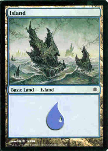 ISLAND #237 FOIL Shards of Alara MTG Magic the Gathering Cards DJMagic