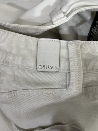YMI Juniors Skinny High Rise Stretchy Denim Jeans Size 11/30 White - Picture 11 of 17