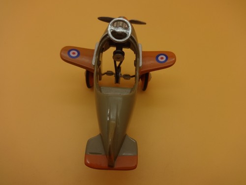 Avión de pedal de búsqueda Xonex escala 1:18 marrón/bronceado ""King K"" Spitfire - con caja - Imagen 6 de 8