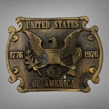Vintage United States Of America Belt Buckle