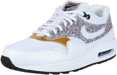 Original Nike Air Max 1 SE weiße Damen-Turnschuhe 881101 100