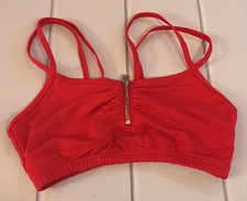 Capezio Red Dance Bra Size Medium