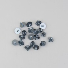20 Drum Lug Mounting Screws M4 x 11mm w/ Washers Chrome Fixed Screws  20PCS/PK 