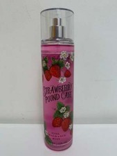 Bath and Body Works Strawberry Pound Cake Fine Fragrance Body Mist Spray 8oz