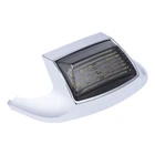 Front Fender LED Tip Light Smoke Lens Fits For Harley Heritage Softail Classic