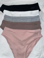 Victoria Secret PINK 5-PACK Cheeky Bikini Panty Lot S cotton modal NEW seamless