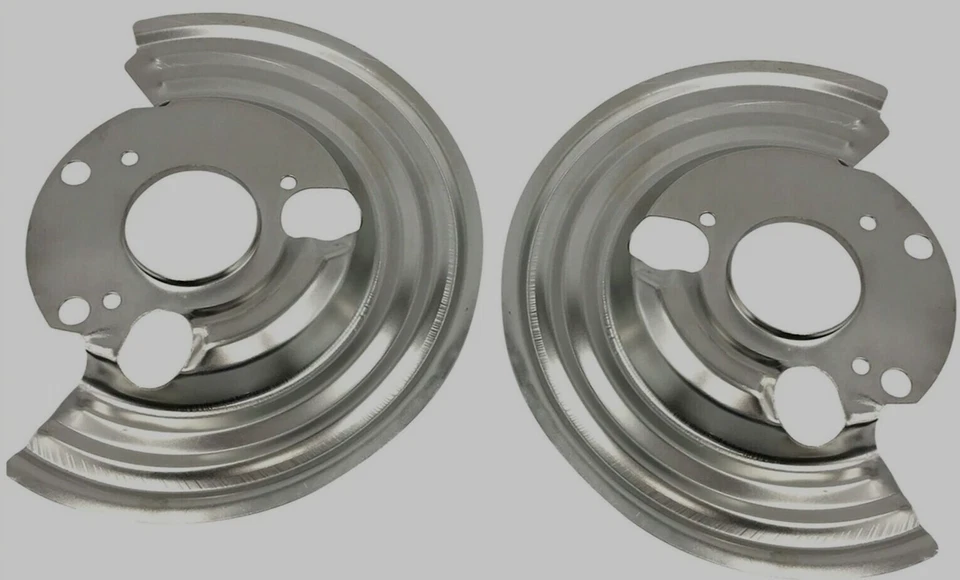 Placas de apoio de freio protetores contra poeira para carregador de carroceria Plymouth Dodge Chrysler A B E - Imagem 2 de 4