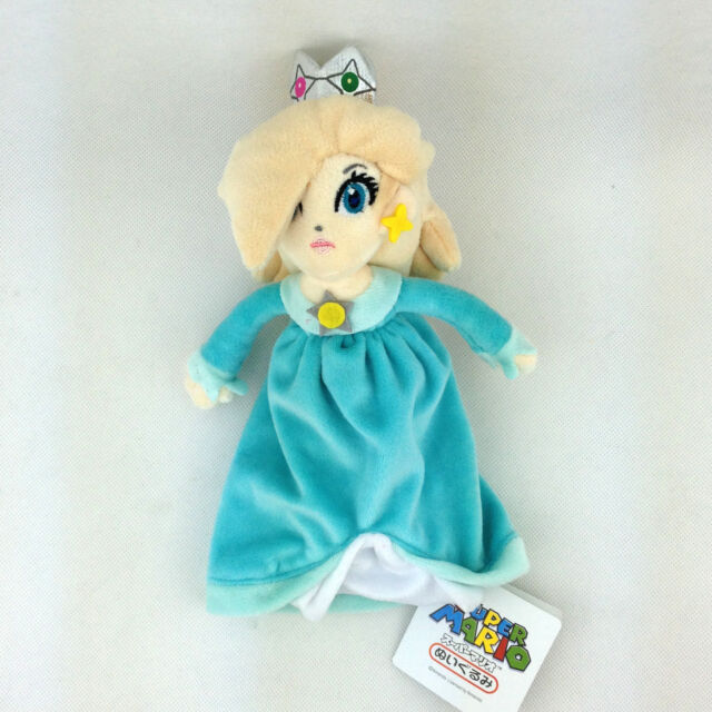 Super Mario Galaxy Princess Rosalina Plush Toy Stuffed Animal Figure Blue 8