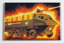 Amphibious Personnel Carrier FRIDGE MAGNET gi joe real american hero APC