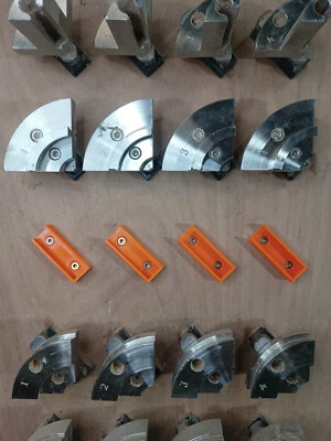 Wall Storage/Organisation Set for Axminster SK114/SK100 Chuck Jaw Carriers