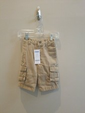 Boys GYMBOREE Khaki Cargo Pants Sz 3 6 M NWT