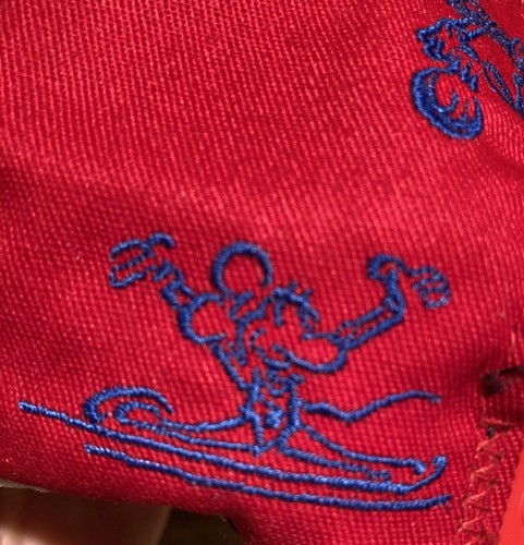 Vintage 90s Team Disney '96 Mickey Goofy Donald Made In USA Snapback Hat Flag - Bild 6 von 8