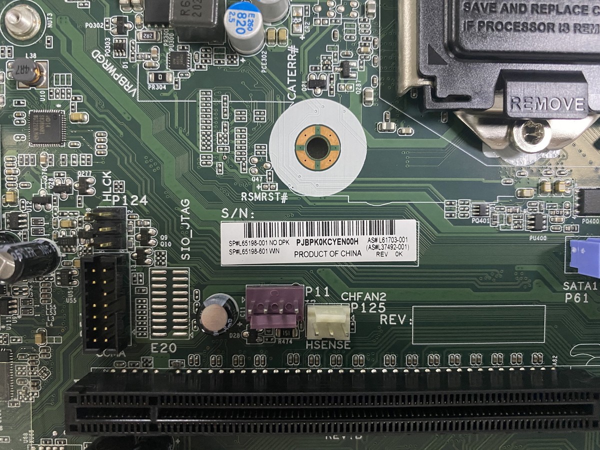 for HP EliteDesk 800 & Z1 G5 TWR L65198-601 L65198-001 System