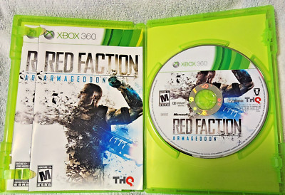  Red Faction: Armageddon (Xbox 360, 2011)   Complete w/ Manual