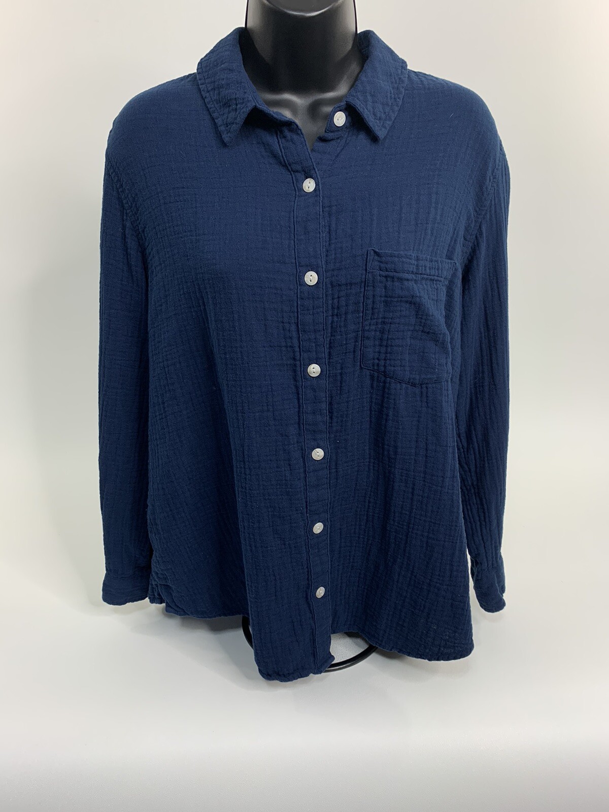 Universal Thread Womens Medium Button Up Long Sle… - image 3