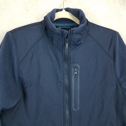 NUEVA Chaqueta All in Motion Para Mujer S Polar con Cremallera en Azul Marino Nueva con Etiquetas $48 - Imagen 2 de 10