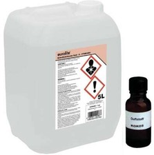 (4,20€/l) 5 litrów EUROLITE Smokefluid -C- Standard + płyn przeciwmgielny Substancja zapachowa Kokos