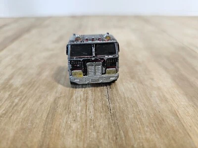 Vintage 1973 Mattel Hot Wheels Redline American Hauler Truck Diecast 1:64 black - Image 1 of 4