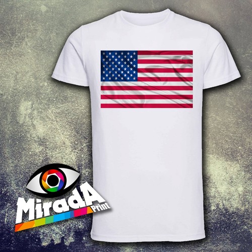 Hemd T-Shirt Mode Flagge Amerikanische USA Amerika Streifen 03 - Bild 2 von 15