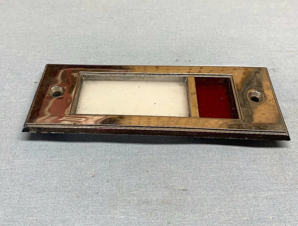 Mercury Comet 1964 interior luz de cortesía lente bisel pieza de fabricante original #C4 GB-13739-A Foto 2 de 4