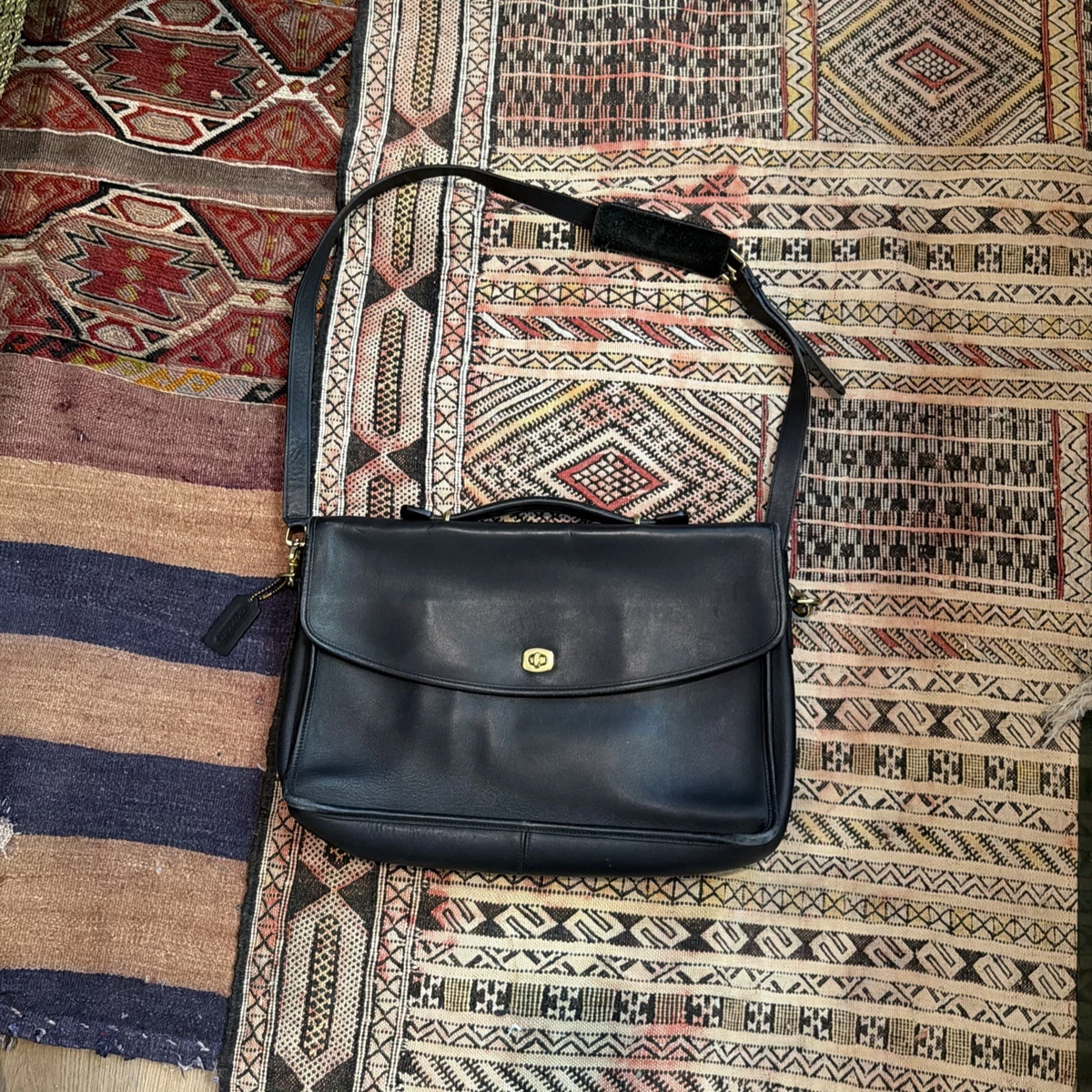 Coach Leather Black Vintage Bags, Handbags & Cases for sale | eBay