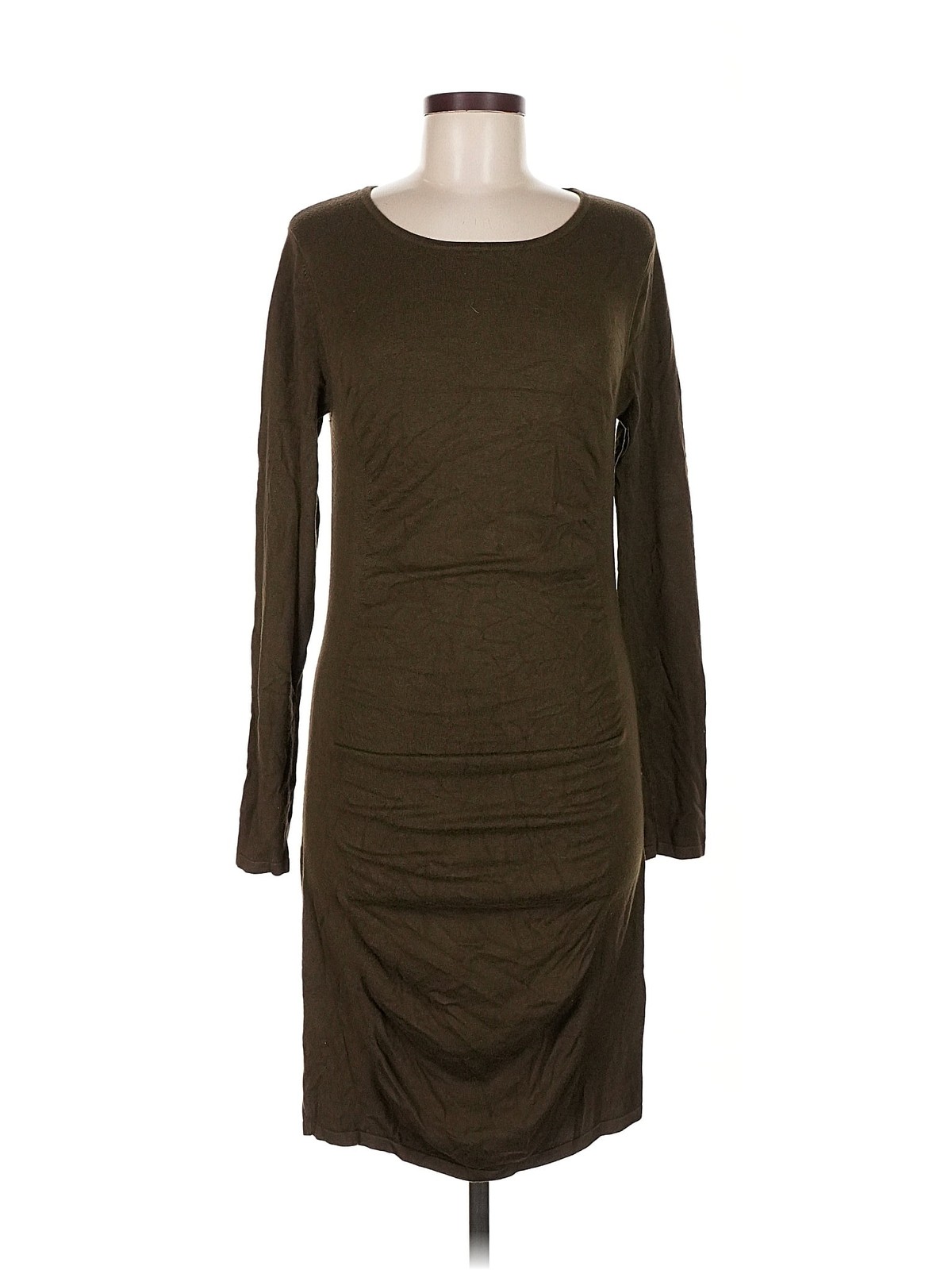 Express Women Brown Casual Dress M - image 1