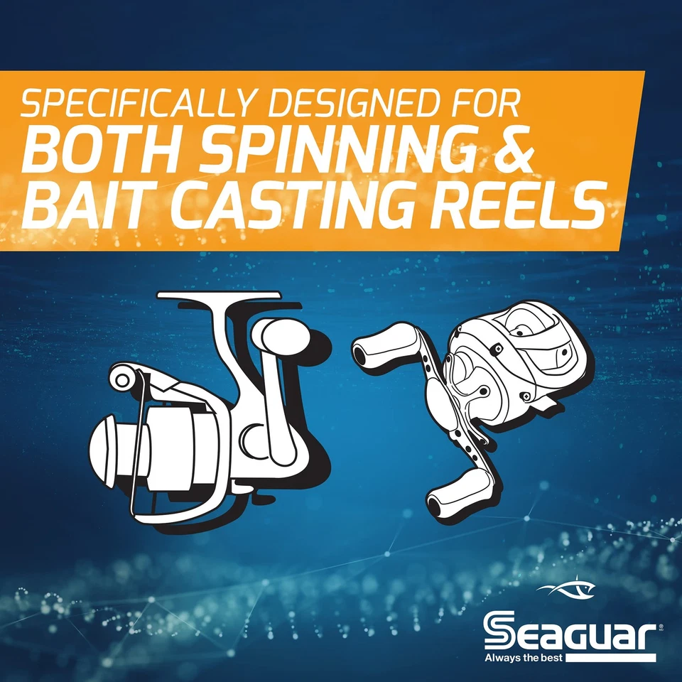 Línea de pesca trenzada Seaguar Smackdown 40 lb 150 yardas verde flash ultra delgada perfecta... Foto 4 de 4