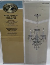 Hampton Bay Maria Teresa 3 Light Mini Chandeliers 