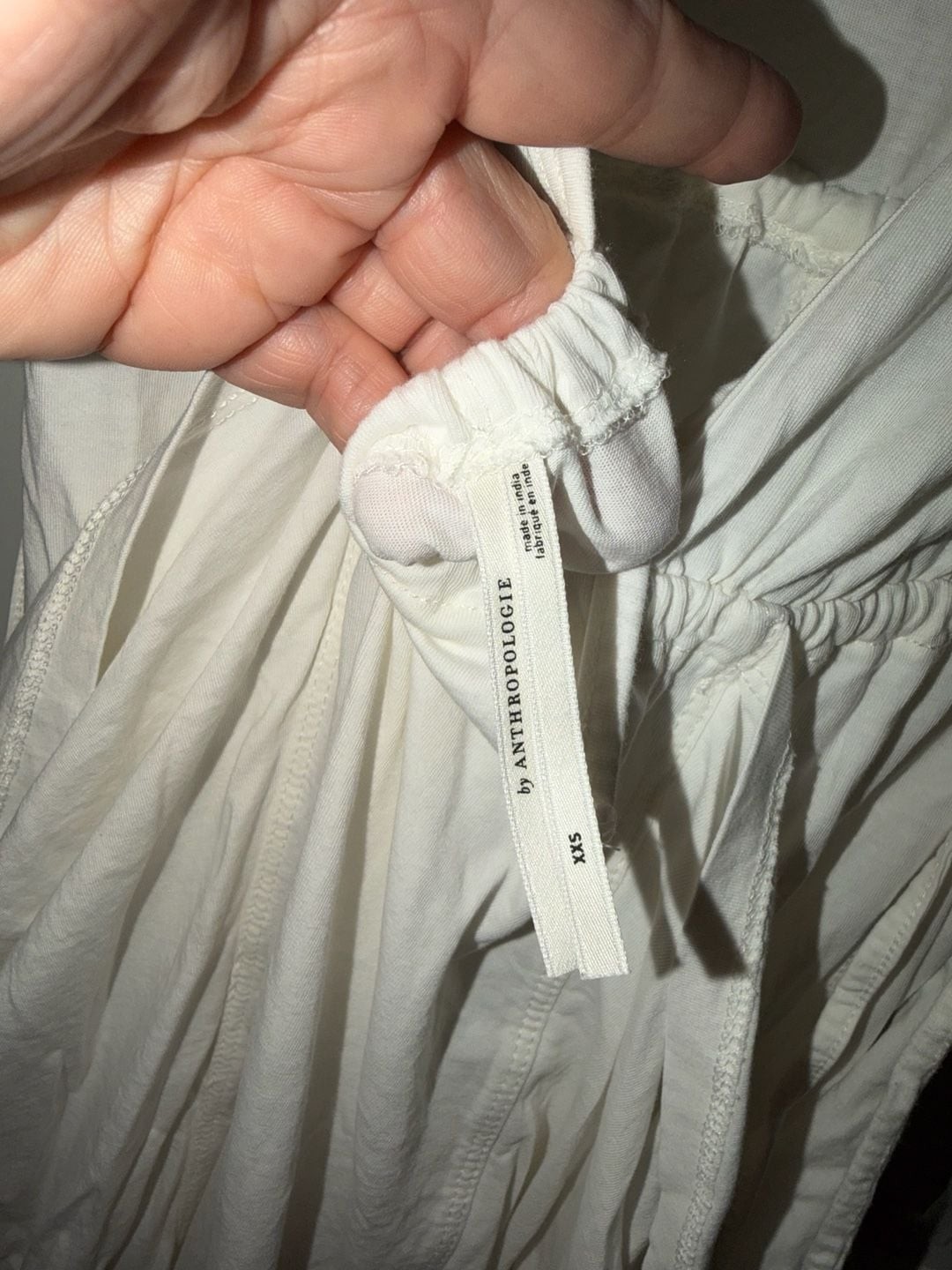 Anthropologie The Bond Jumpsuit White Scoop Neck Tank Style, photo 5