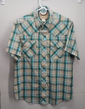 Wrangler Short Sleeve Pearl Snap Shirt Vintage