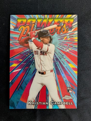 #ad #ad 2025 Topps Chrome Update #PP 27 Kristian Campbell Power Players $1.99
