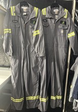 2 Pair- Carhartt FR Coveralls Size XL High Visibility Pre-Owned 59387-31
