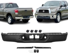 Rear Step Bumper Assembly For 2007-2013 Toyota Tundra Sr5 Black .. Rear Step Bumper Assembly For 2007-2013 Toyota Tundra Sr5 Black ..