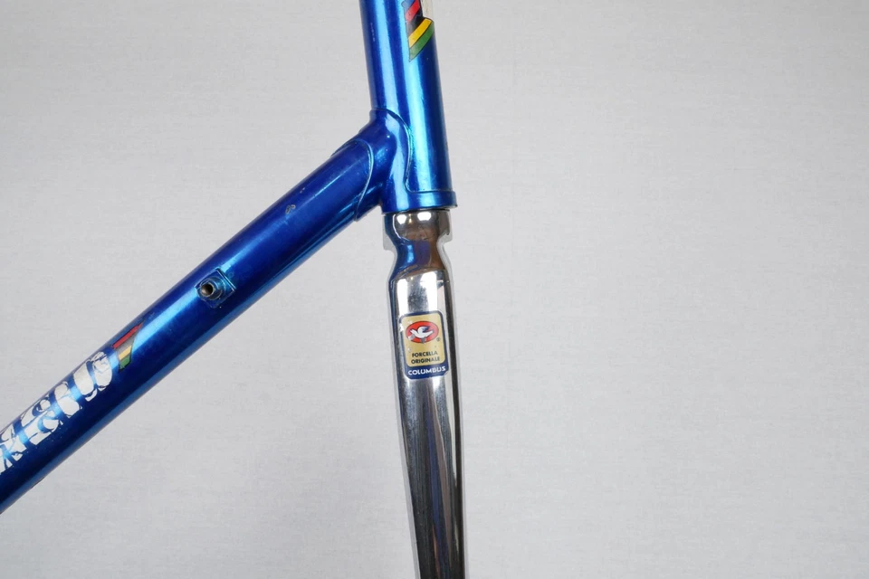 Krautscheid Chromovelato Rennrad Rahmen, Columbus SL,  verchromt, RH-62cm (10) - Bild 4 von 4