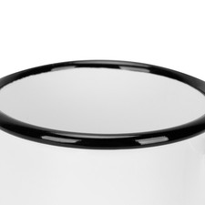 .›8cm 350ml Enamel Cup Environmentally Friendly Thickened Water Cup For Coffee