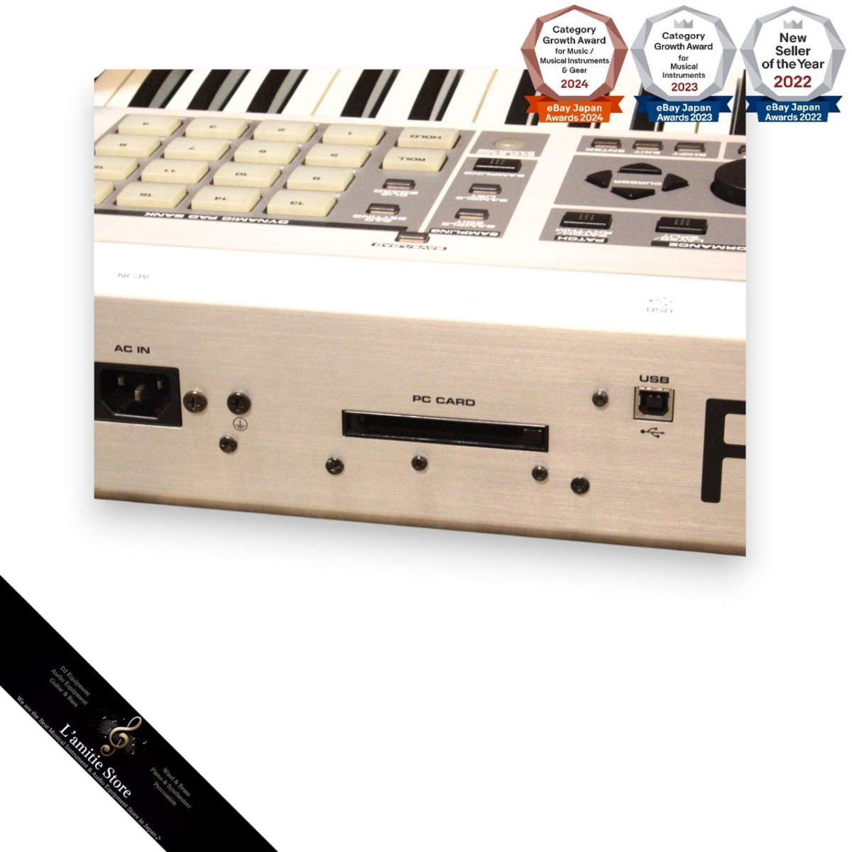 Roland Fantom X7 Audio Track Expansion Synthesizer 128 Voices Giga