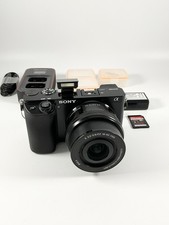Sony Alpha a6100 24.2MP Mirrorless Camera - 16-50mm Lens - 8886 Shots