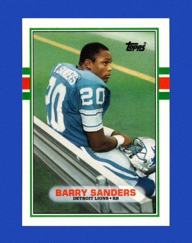 1989 Topps Traded Set-Break # 83T Barry Sanders NR-MINT *GMCARDS*
