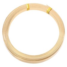 Flat Brass Wire, 1 Roll 30Gauge/0.25x8mm 6m/19.69ft Flat Craft Wire, Brass