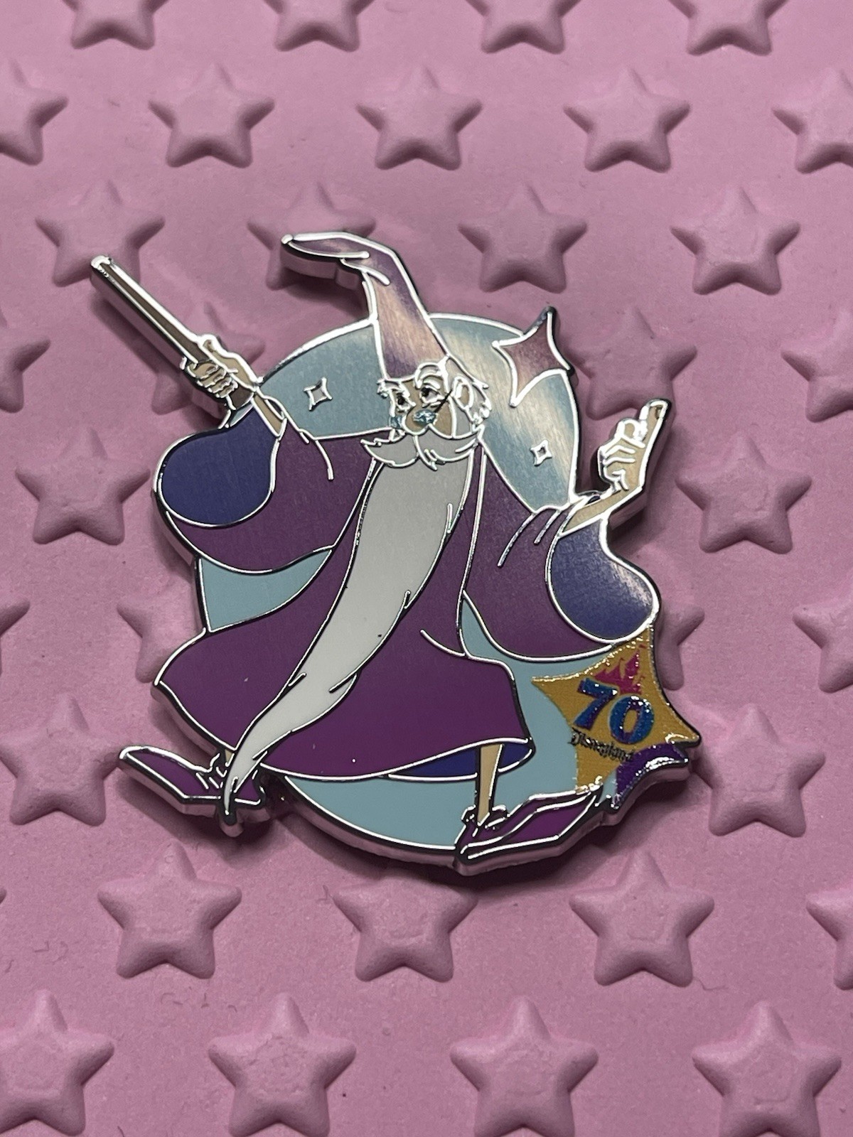 Disneyland Resort DLR 70th Anniversary Mystery Pin SINGLE PIN MERLIN SWORD STONE