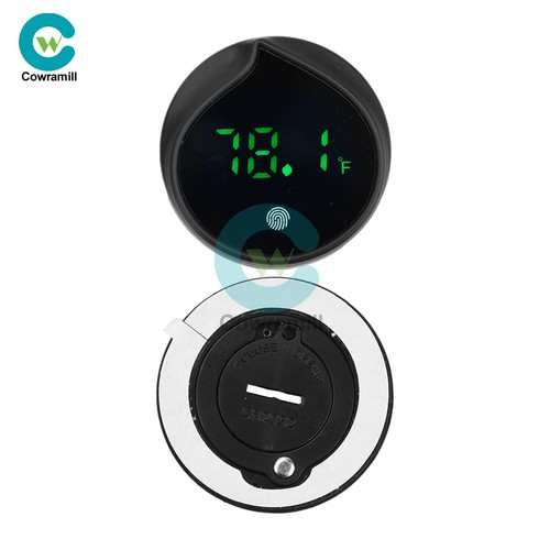 Aquarium Digital Thermometer LED Fish Tank Temperature Gauge with Touch Screen - Picture 17 of 22