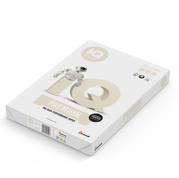 Carta Bianca Iq Premium A3 297X420Mm 250Gr 150Fg Mondi -