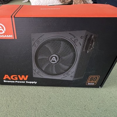 Aresgame AGW Bronze Power Supply 80 Plus Bronze ATX 24 Pin 1 Fan Black