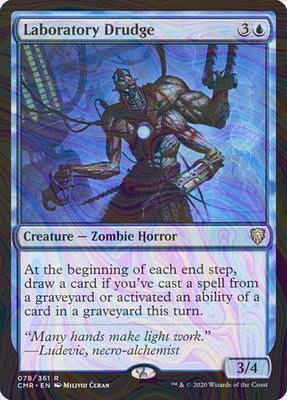 Foil Laboratory Drudge - Commander Legends | MTG Card