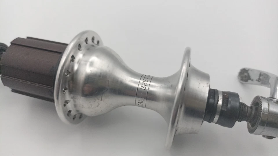 Campagnolo Athena FH 00AT 8sp Moyeu Arrière Vélo Vintage Italie Rear Hub - Photo 2/4